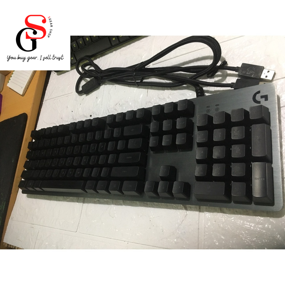 Bàn phím cơ Logitech G512: switch Romer-G Linear tốc độ cao, hợp kim nhôm máy bay bền bỉ, bóng đẹp- 2nd