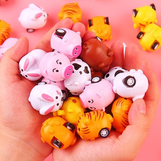 Sét 6 con vật chạy bánh đà siêu đáng yêu cho bé( giao ngẫu nhiên khác nhau)