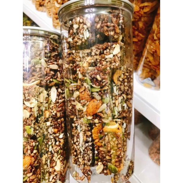 Thanh gạo lứt - ngũ cốc + rong biển