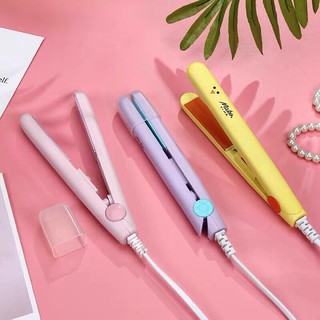 Máy Uốn Tóc / Máy Duỗi Tóc Mini Tạo Kiểu Nhỏ Gọn, Tiện Lợi Có Hộp Đựng Xinh Xắn