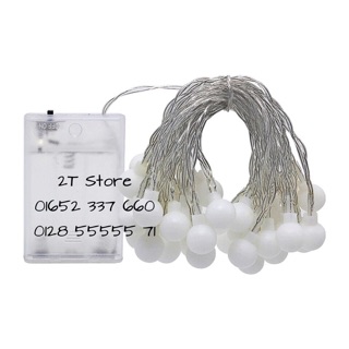 Dây đèn led bóng tròn 3m dùng pin