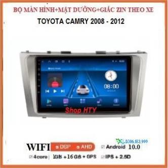 Bộ màn hình,Đầu DVD Android Cho Ô Tô CAMRY đời 2008-2012 Tích Hợp GPS Chỉ Đường, Xem Camera Lùi - Màn 9 inch Full HD..