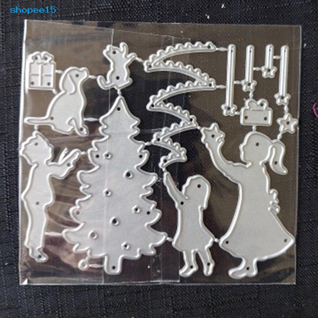 Khuôn cắt giấy chất liệu kim loại tạo khung viền trang trí sổ tay