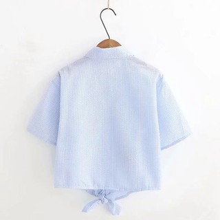 Áo Sơ Mi Nữ Croptop Summer 868