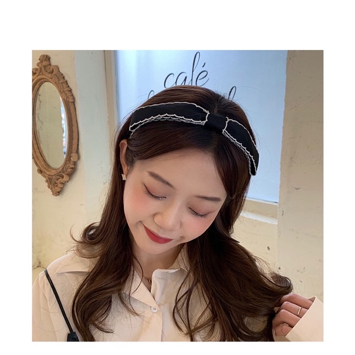 Cài tóc nơ Jennie tiểu thư