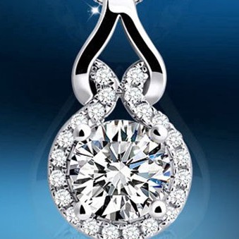 Dây chuyền mặt hình bí ngô đính kim cương nhân tạo thời trang cho nữ ANTA Jewelry - ATJ3615