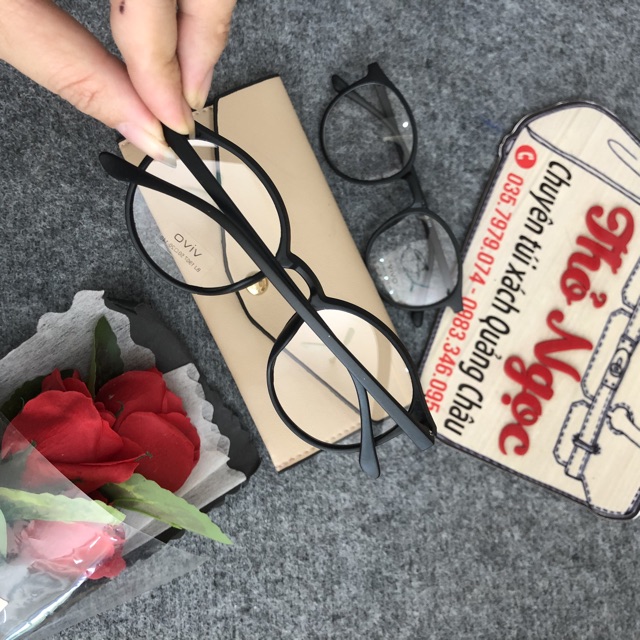 Kính Mắt Thời Trang NoBiTa Mắt Ngố Tròn Gọng Nhựa N004- Kính Thời Trang Hàng Đẹp | BigBuy360 - bigbuy360.vn