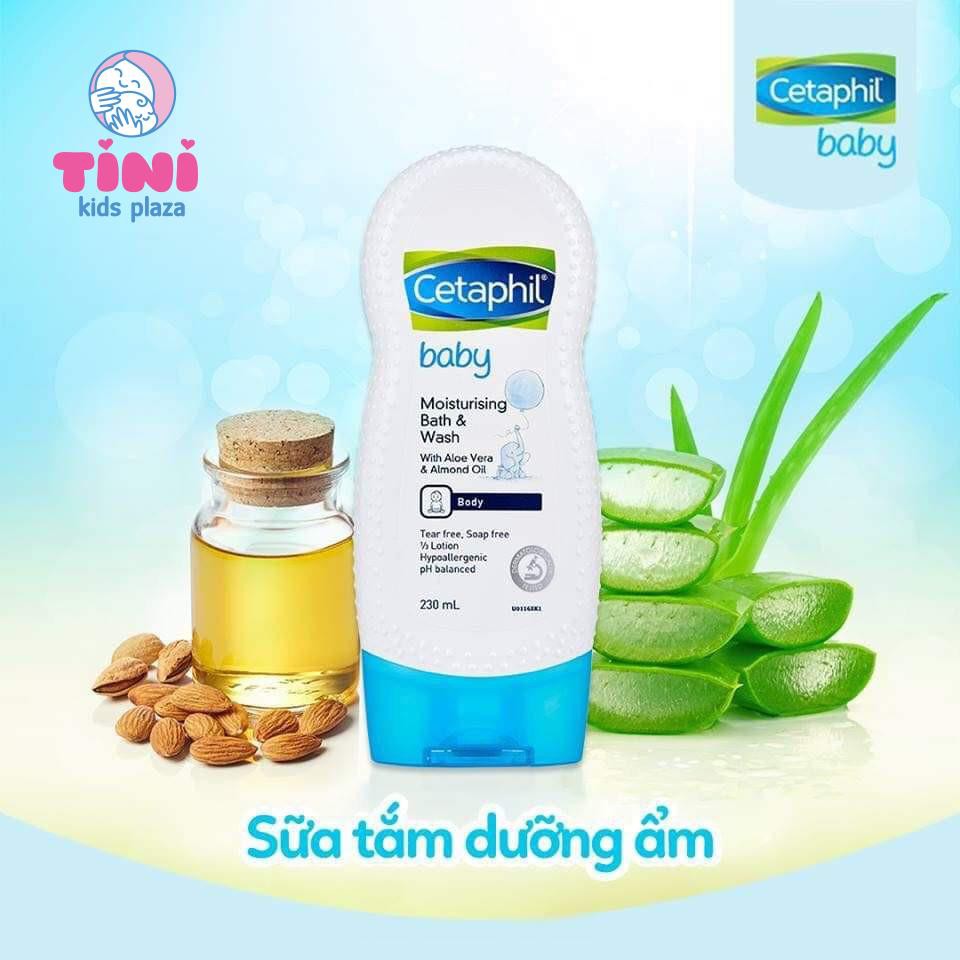 Sữa tắm gội toàn thân cao cấp cho bé Cetaphil baby 230ml