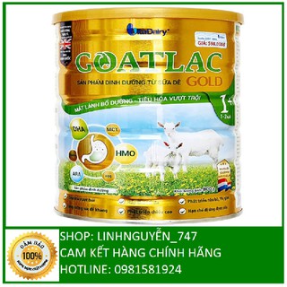 Sữa dê Goatlac Gold 1 - hộp 800g (dành cho trẻ từ 1 - 2 tuổi)
