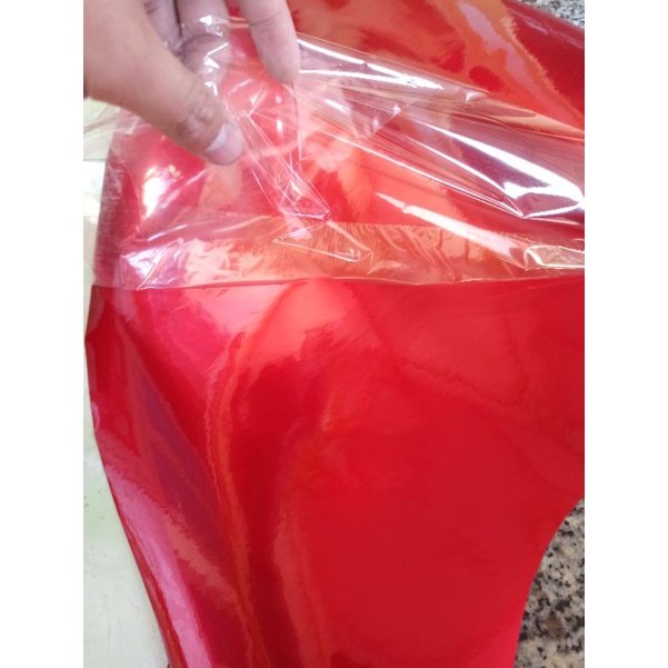 Decal Đỏ đô Candy 3 lớp Cao cấp cho xe máy , ô tô