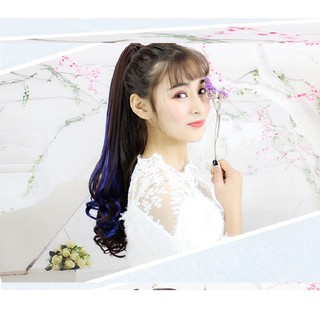 Tóc giả kẹp ngoạm phối line TH16