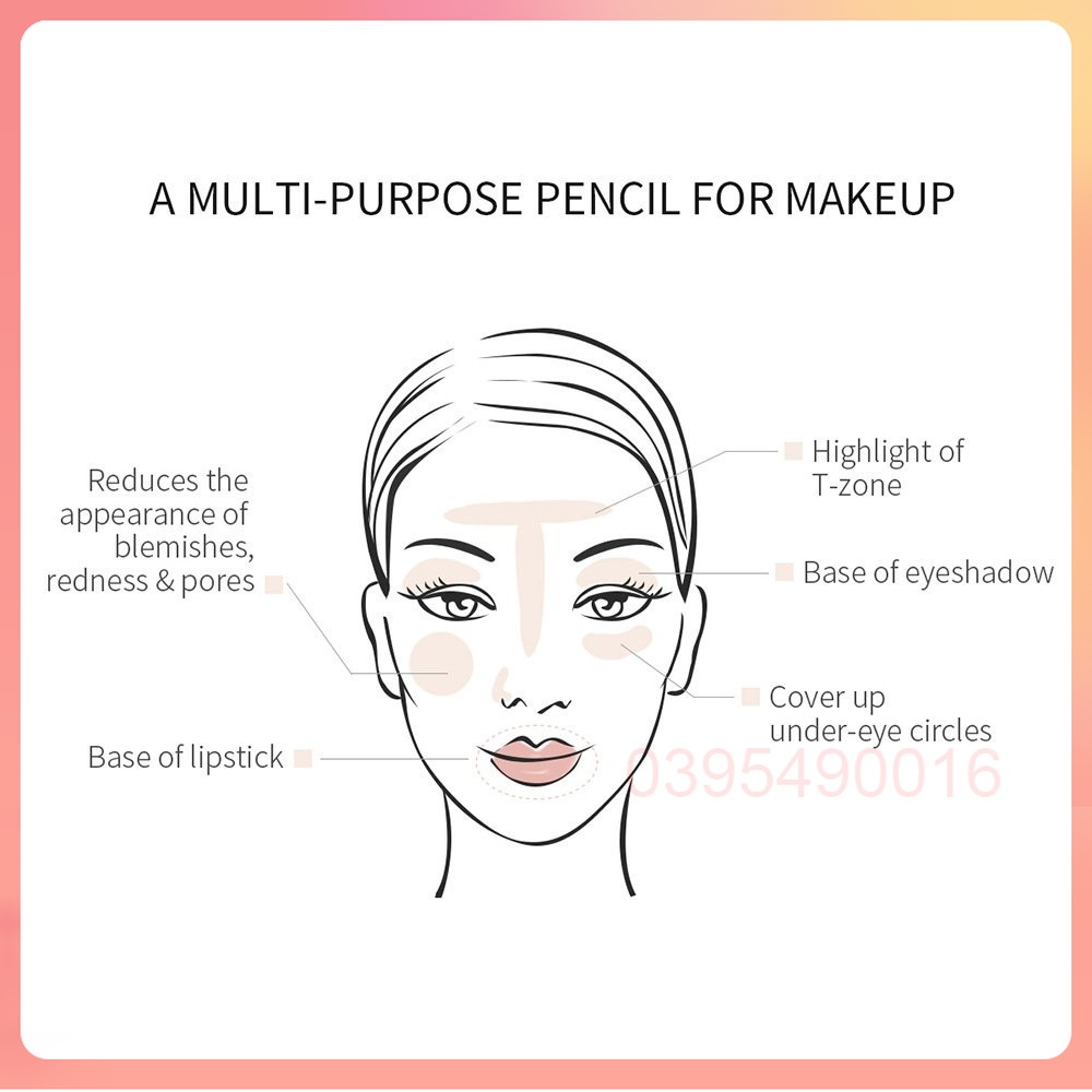 Hộp 12 Bút Che Khuyết Điểm MeNow Chính Hãng Fix Makeup Không Trôi Không Thấm Nước WONDER CONCEALER thích hợp mọi loại da