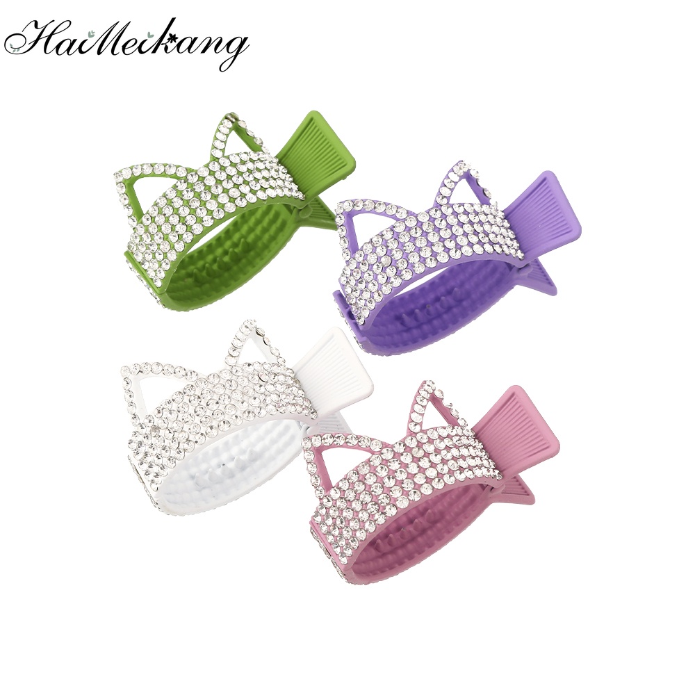 Haimeikang Kẹp Tóc Hình Tai Mèo Dễ Thương