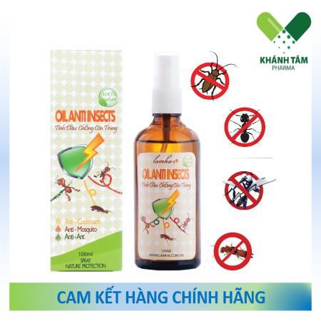 Tinh Dầu Chống Côn Trùng Lam Hà Anti-Insects Oil (100ml)!