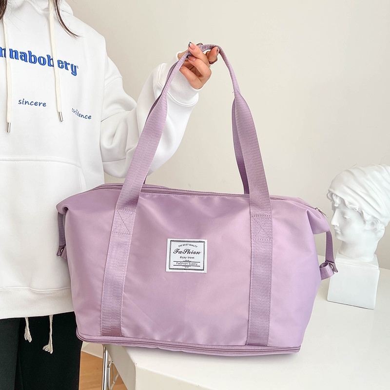 Túi du lịch đeo vai xách tay BOXELO sức chứa lớn hai lớp đựng mỹ phẩm vật dụng cá nhân đa năng dành cho nam và nữ