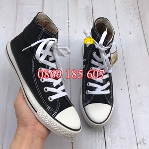 Giày Thể Thao CV Đen trắng cổ cao | BigBuy360 - bigbuy360.vn