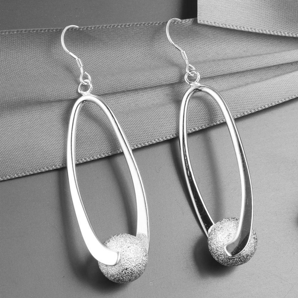 Bông Tai Treo Bóng Tròn Thời Trang Chất Lượng Cao Dành Cho Nữ