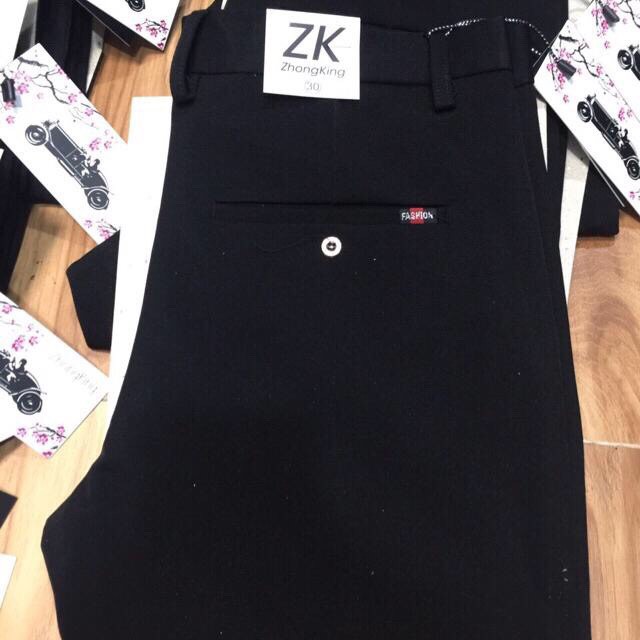 Quần Tây Âu Phom Ôm Chất Thun giản 4 chiều | BigBuy360 - bigbuy360.vn