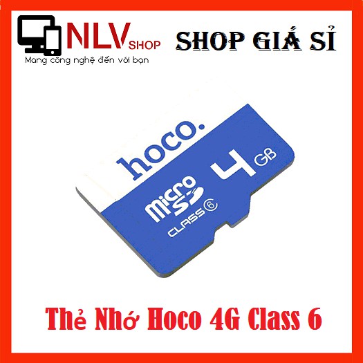 💰Giá Sỉ💰 Thẻ Nhớ Lưu Trữ Hoco 4GB Class 6 - BH 5 Năm | WebRaoVat - webraovat.net.vn