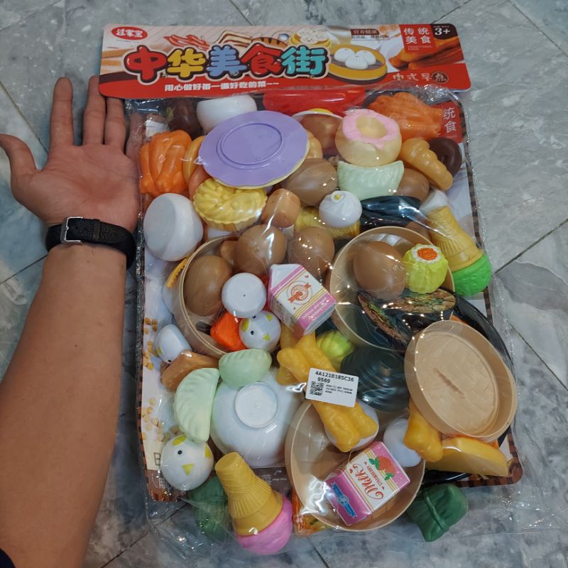 Túi Đồ Chơi Nấu Ăn 102 Chi Tiết Với Rất Nhiều Món Ăn