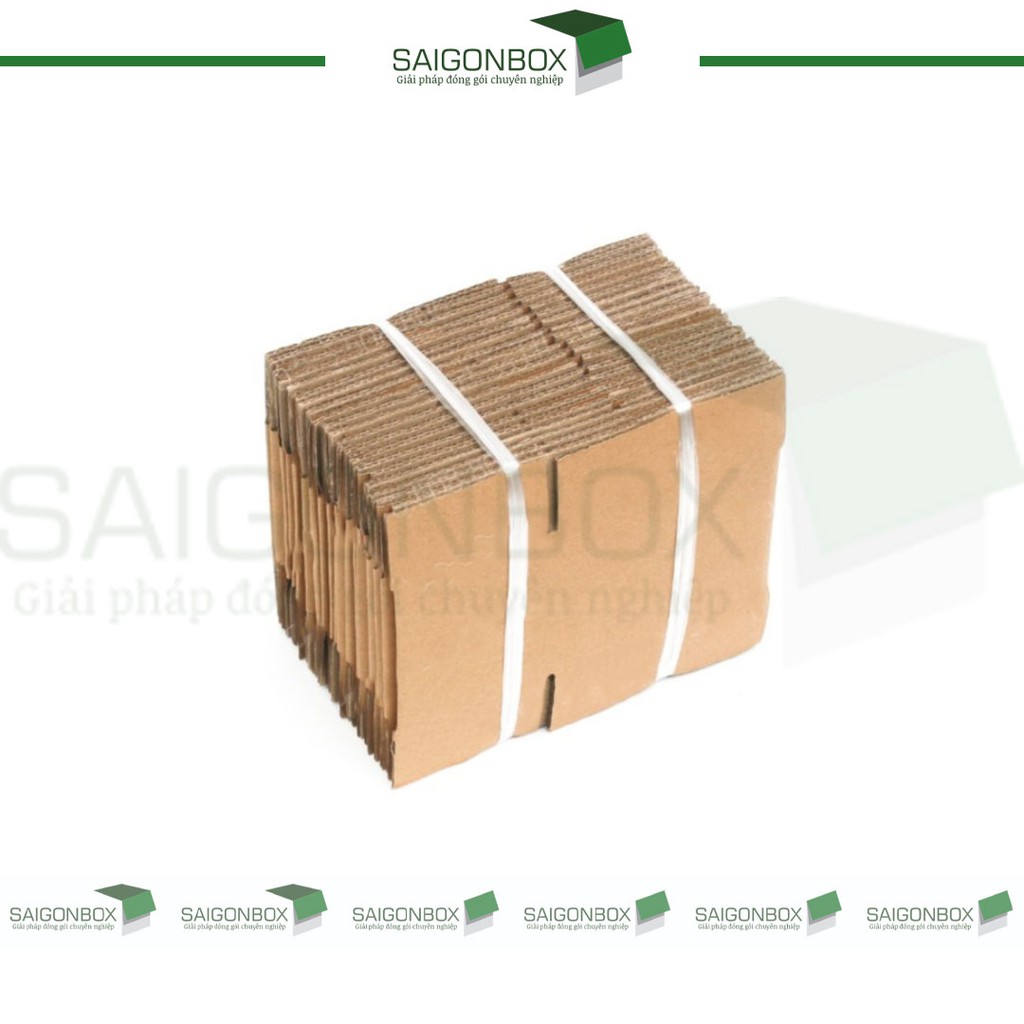 Combo 100 thùng hộp carton size 15x10x10 cm để đóng gói hàng hóa