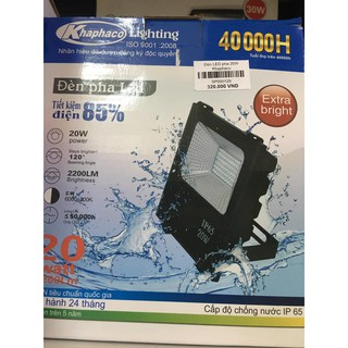 [SP000129] ĐÈN LED PHA [KHAPHACO] [20W]