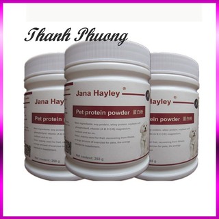 ( ) [FREESHIP]Pet Protein Powder-Tăng phom, nọng mặt mèo, bổ sung dinh dưỡng, vitamin cho chó mèo hộp 258G ( PETLN )
