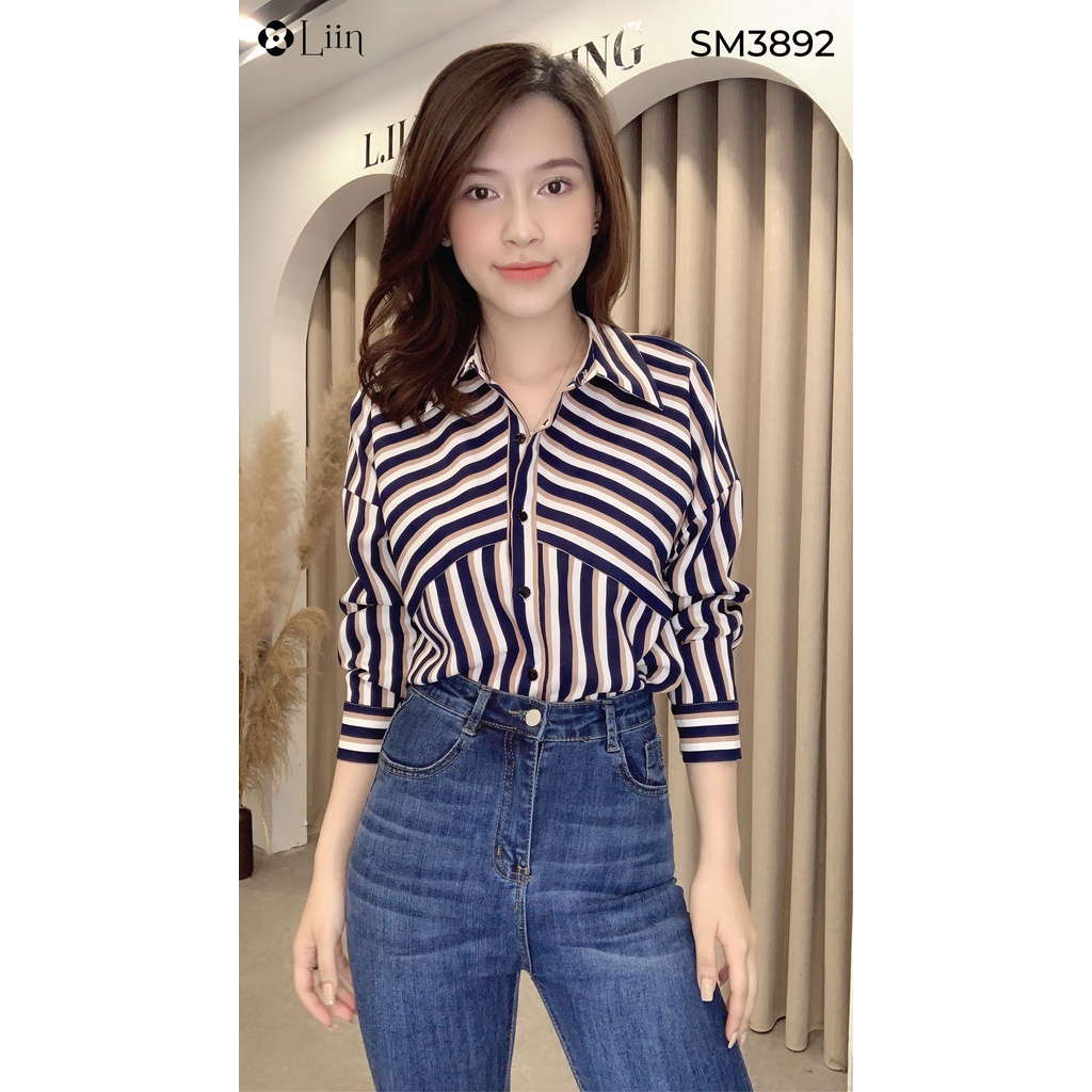 Áo Sơ Mi dài tay kiểu dáng Cánh Dơi trẻ trung, thời thượng Liin Clothing SM3892