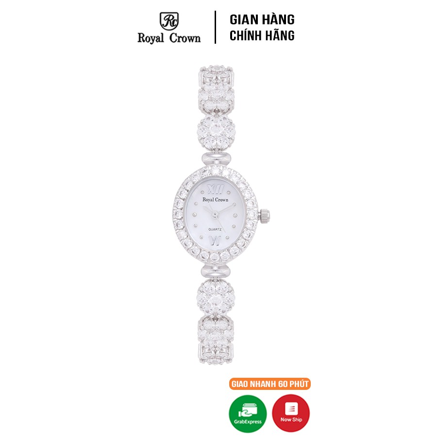 Đồng hồ nữ chính hãng Royal Crown 1516 Jewelry Watch (B12)