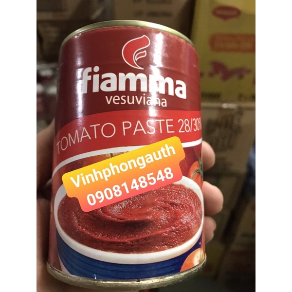 Tomato paste - cà chua xay nhuyễn Fiamma 400gr