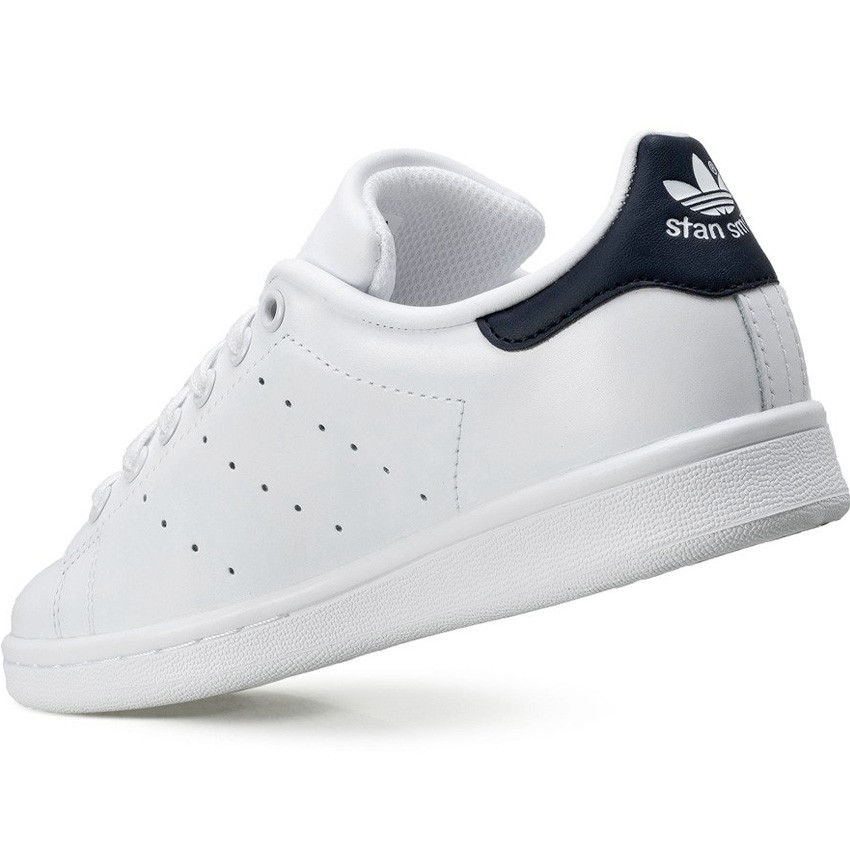 Giày thể thao stan smith trắng Gót Đen thời trang, giày nam nữ, giày thể thao97