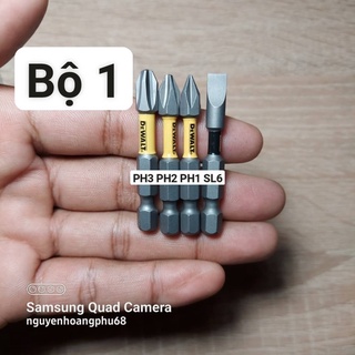 Bộ Mũi Vít Dewalt PH1 PH2 PH3 Có Từ