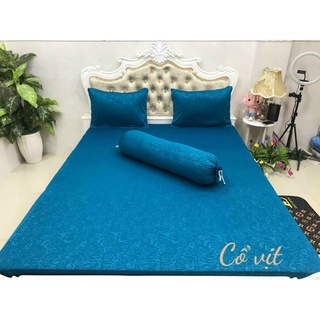 Bộ drap ga thun gấm chất đẹp, dày