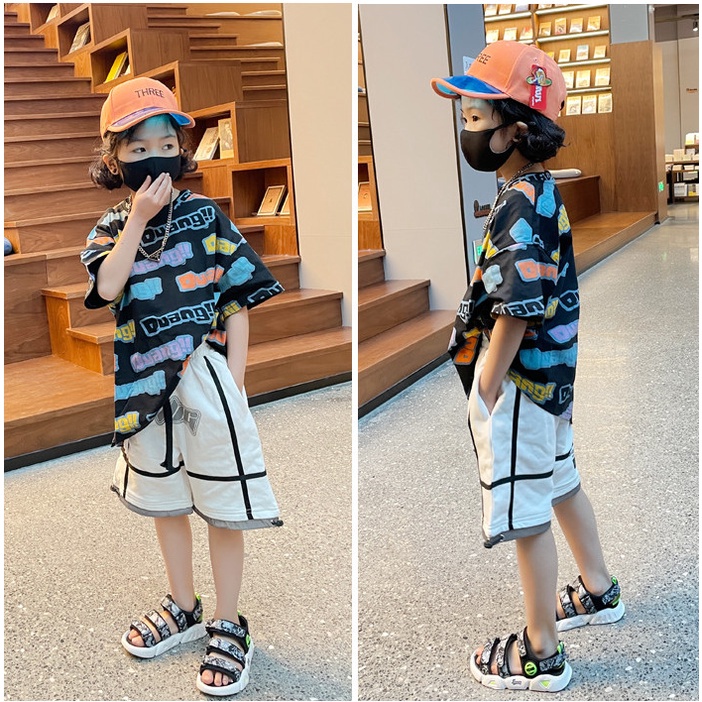 Dép sandal rằn ri cho bé hàng chuẩn QC, dép sandal chống trơn trượt quai dán cho bé trai bé gái