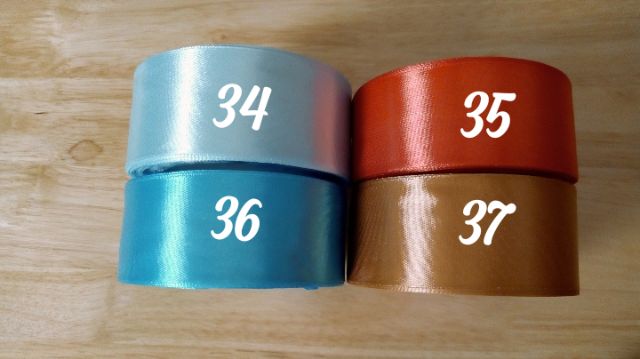 Ruy băng lụa 4cm dài 22m