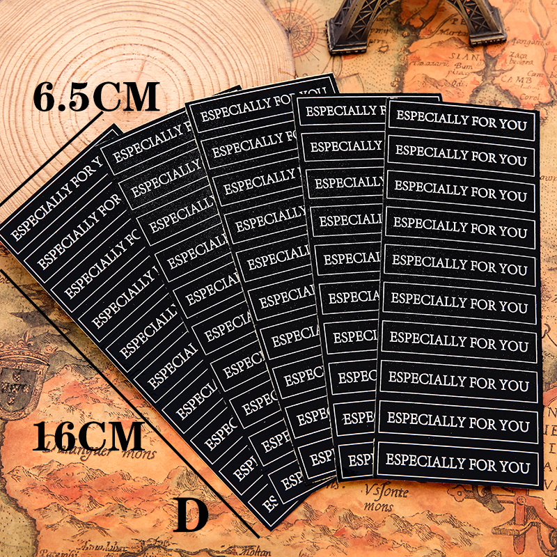 Nhãn dán đóng phong bì trang trí sổ tay kiểu châu Á