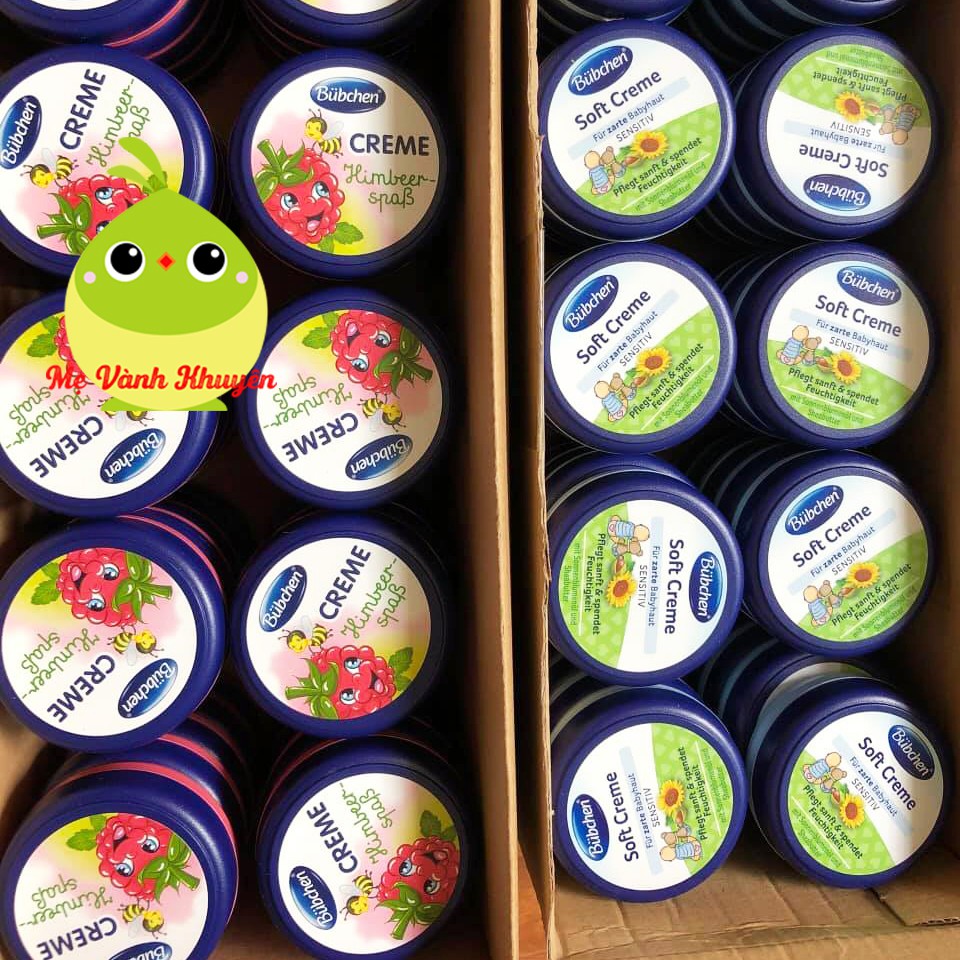 Kem nẻ hương hướng dương/mâm xôi Bubchen, Đức