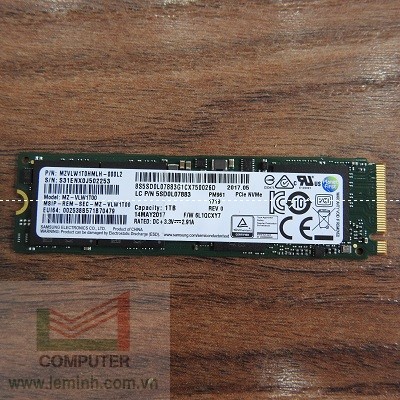 Ổ CỨNG SSD M2-NVme 1TB SAMSUNG PM981 2280 (1KHE)