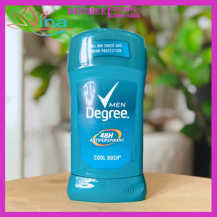 Lăn khử mùi cho nam Degree Men Cool Rush 48H Antiperspirant 76g