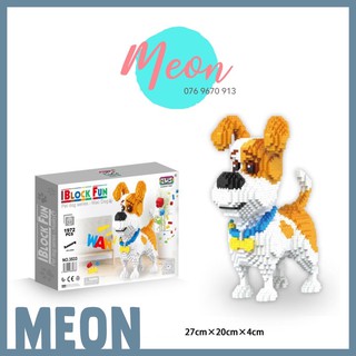 Xếp hình lego Chó Max - Miniblock Max Dog ( Đang Cấp Thú Cưng) - Size XL