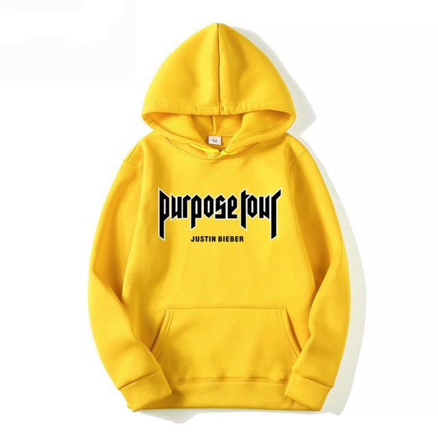 áo hoodie nỉ nam nữ cao cấp hàng đẹp, giá rẻ, áo khoác in hình Purpose Tour Hip Hop