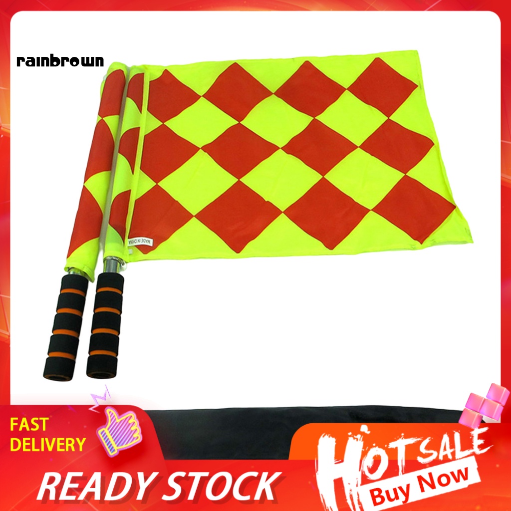 1 Cặp Cờ Trọng Tài Thể Thao Đa Năng Giặt Sạch Tiện Lợi