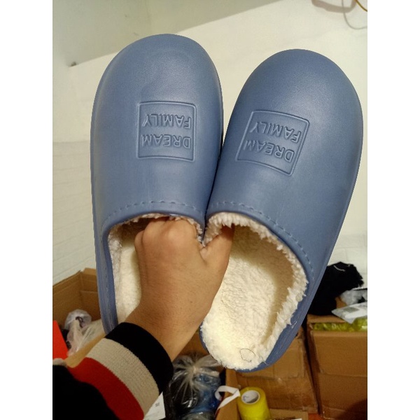 Dép bông lót lông cừu,Sục lót lông chống thấm nước siêu ấm, chống trơn , trượt. | BigBuy360 - bigbuy360.vn