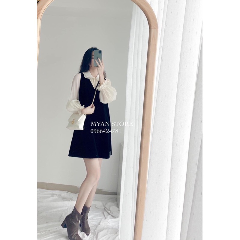 💋💋 SET ÁO VOAN TƠ + VÁY GILE SẴN KHO