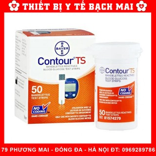 Que thử đường huyết Bayer Contour TS