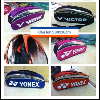 Bao vợt cầu lông 2 ngăn to 1 ngăn phụ