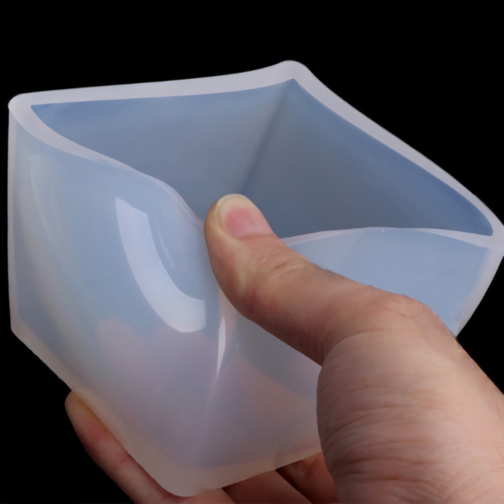 Khuôn silicon hình khối vuông nhiều kích thước làm móc khóa, quà lưu niệm, đồ handmade resin