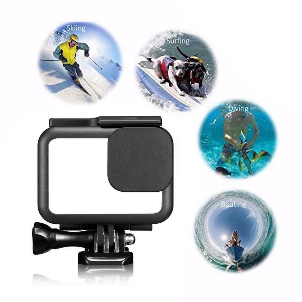 1 Khung Bảo Vệ Bằng Nhựa Kèm Ốc Vít 1 / 4 Cho Camera Thể Thao Gopro Hero 9