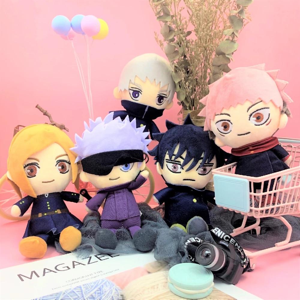 Búp Bê Nhồi Bông Hình Jujutsu Kaisen Fushiguro Megumi Gojo Satoru