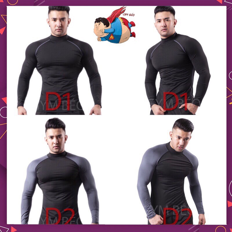 Áo giữ nhiệt body nam cổ trụ, cổ lọ | BigBuy360 - bigbuy360.vn